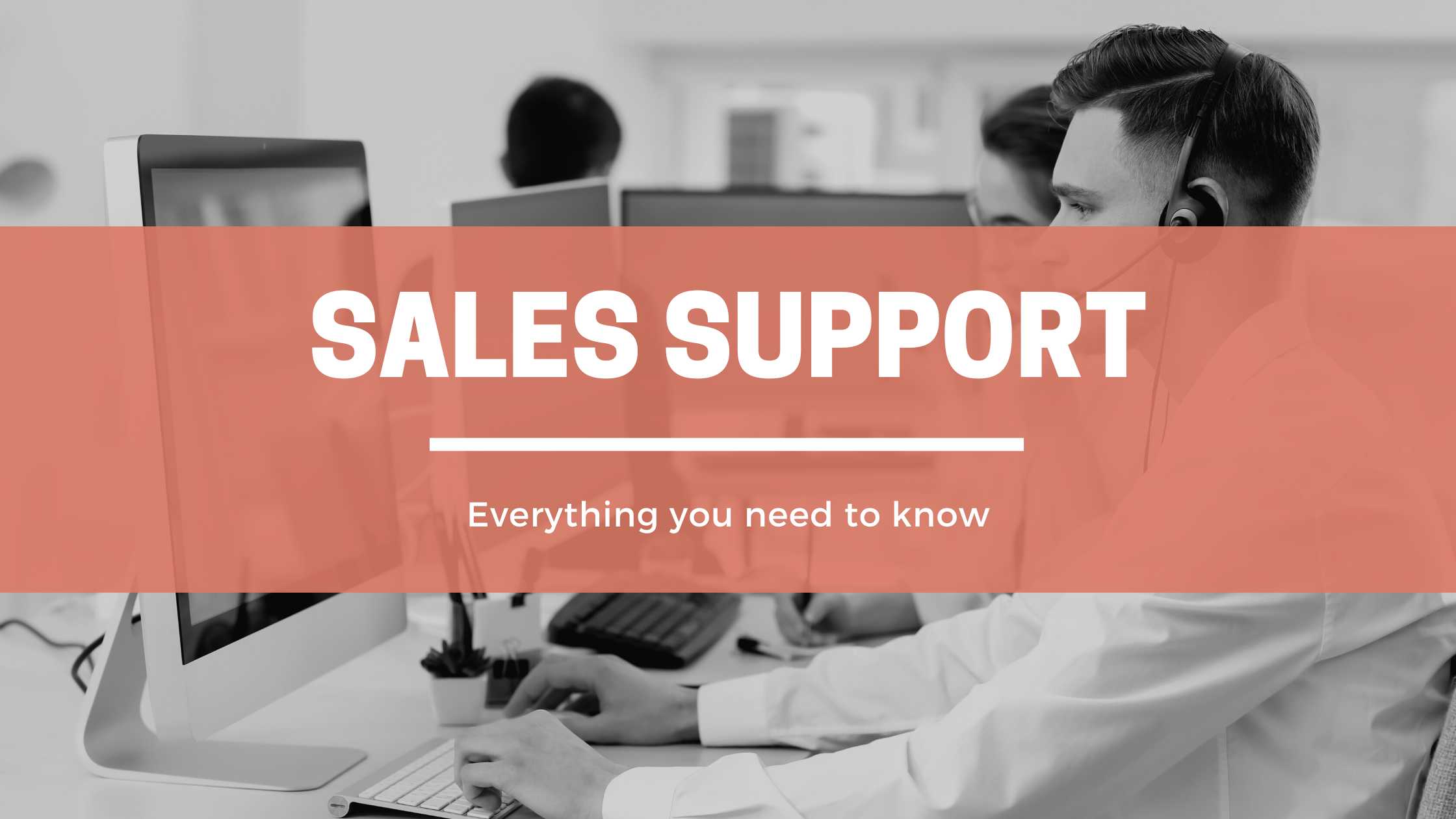 Sales Support header image