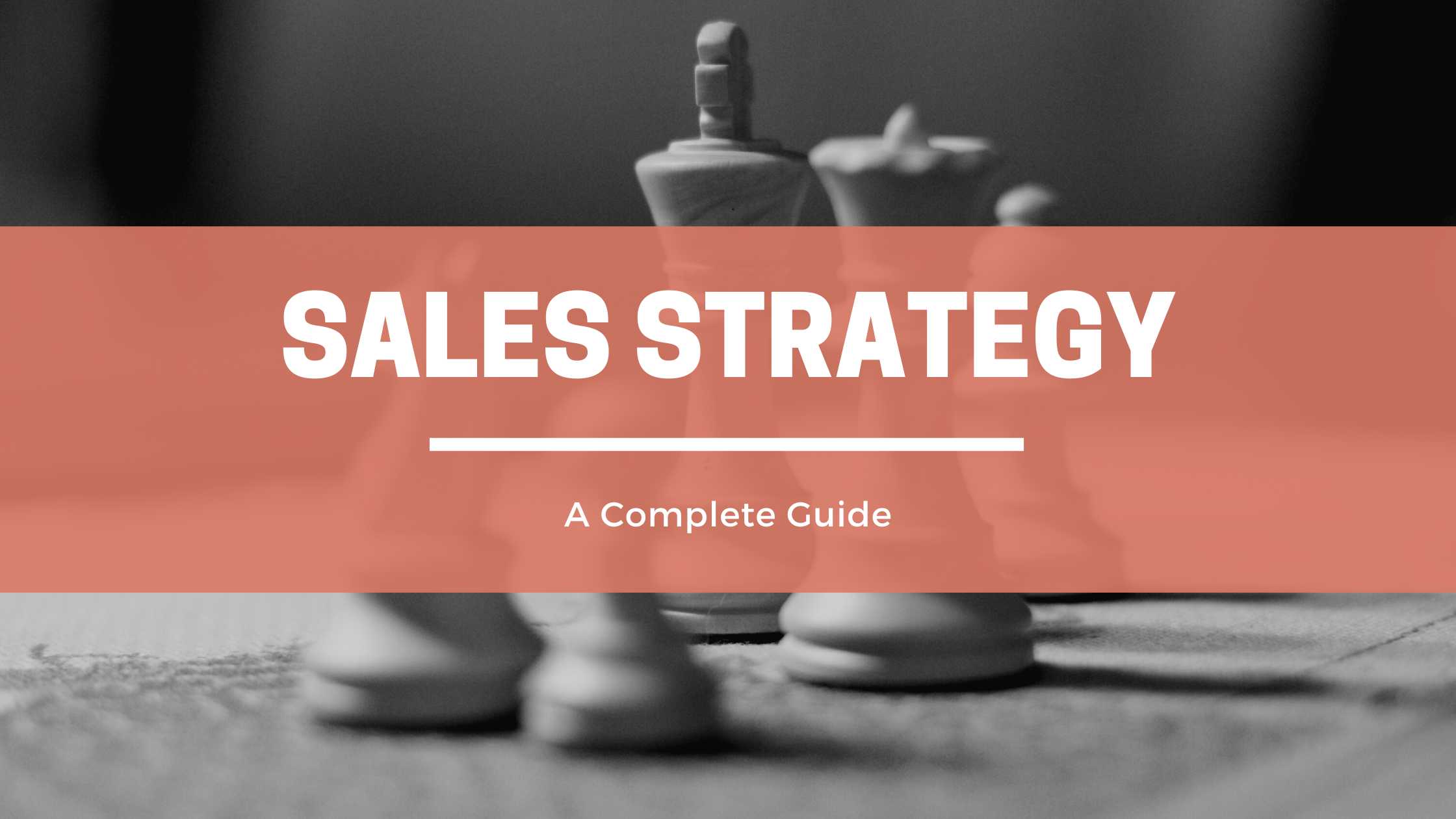 Sales Strategy header image