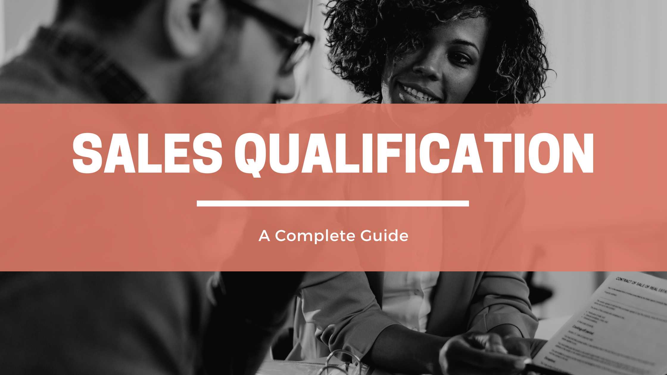 Sales Qualification header image