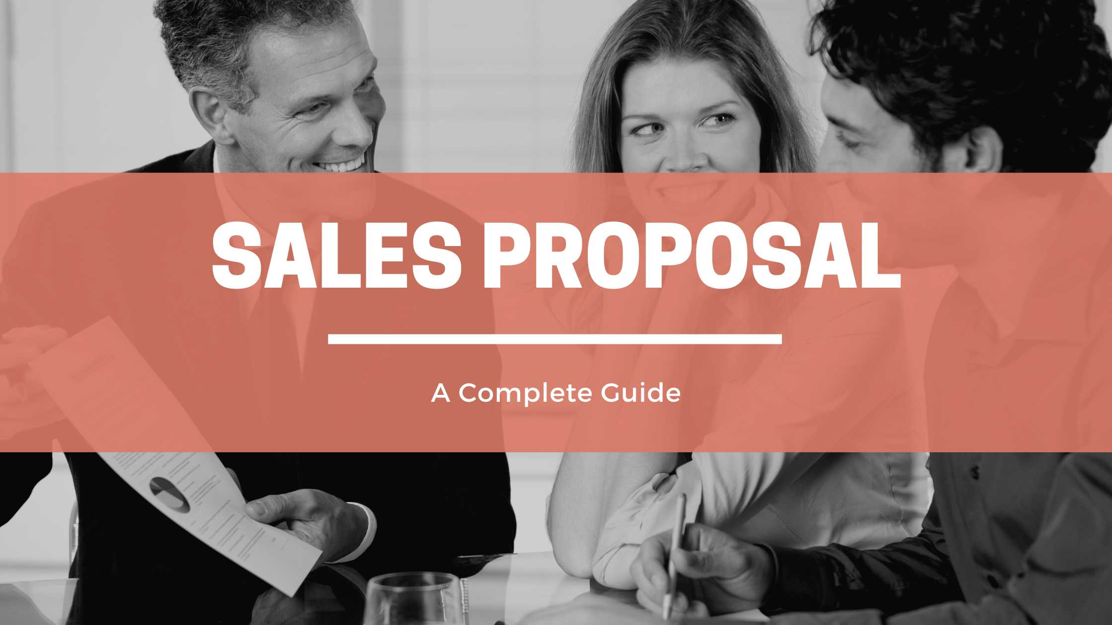 Sales Proposal header image