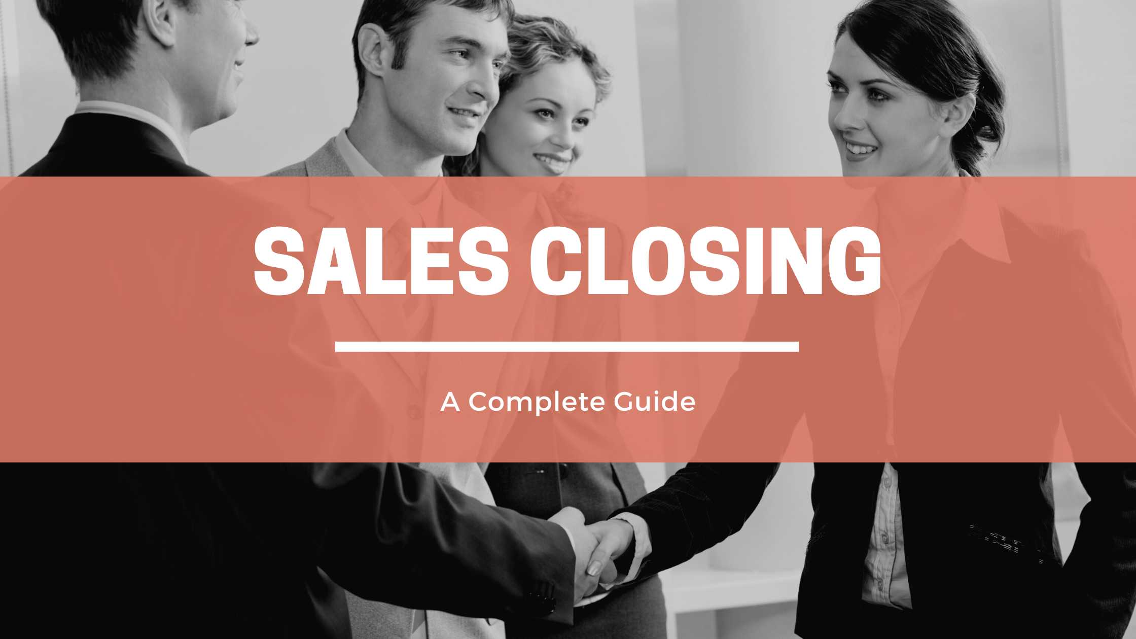 Sales Closing header image